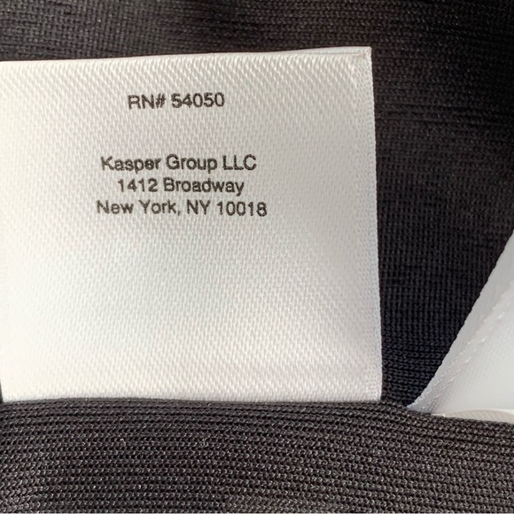 NINE WEST Women’s Black/White Polka Dot Dress Crew Neck Knee Length Flare SIZE 6 - Picture 13 of 15